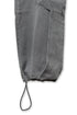 CIRCLE CUT-OUT DENIM PANTS -BLACK-